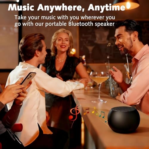 Image of JBL Mini Bluetooth Speaker Ultra Wireless Speaker with Heavy Metal Electroplating | Round Mini Speaker, Power Button Controlled, Long Battery Backup & Quick Charge-Multicolor