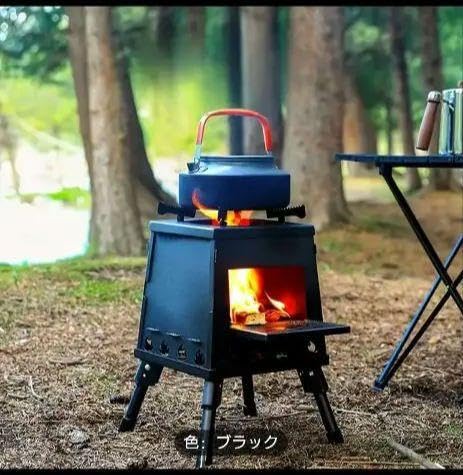ブラック 薪ストーブ キャンプ用　値下げ交渉不可 Amazon.co.jp: ブラック 薪ストーブ キャンプ用 値下げ交渉不可