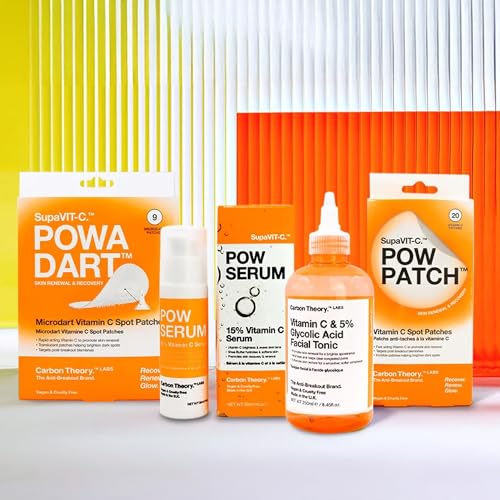 Patchs anti-imperfections et vitamine C Carbon Theory pour effacer l'hyperpigmentation post-acné