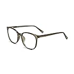FONHCOO Blue Light Blocking Glasses Fashion Round TR90 Frame Transparent Eyewear Anti UV Blu-Ray Computer Glasses for Women Men
