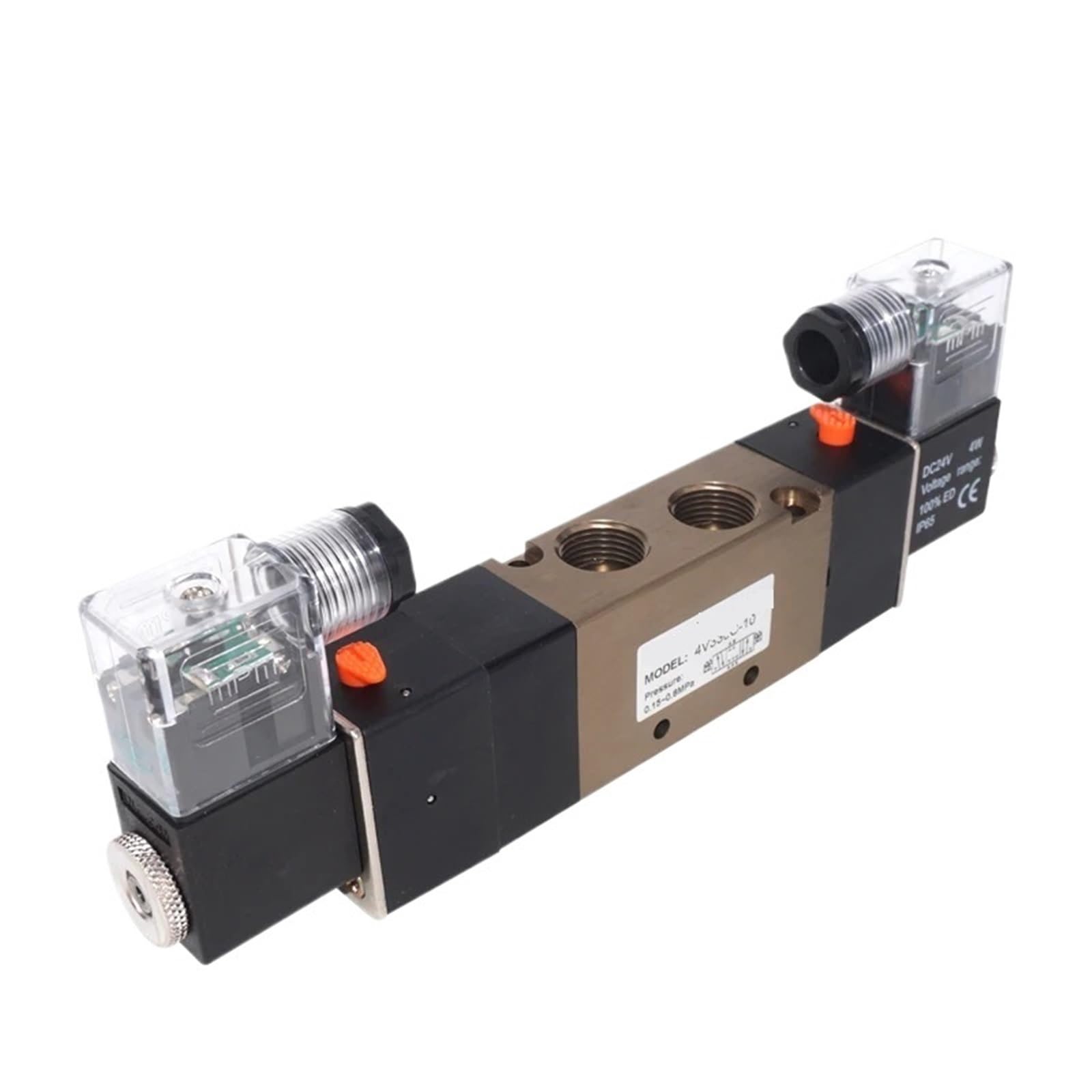 Distributeur 4V330P-10 AC110V à 3 positions pour contrôle d'air