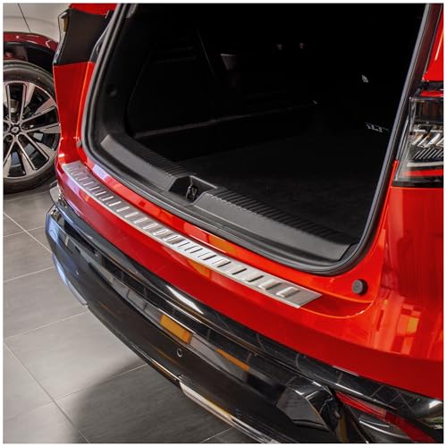 tuning-art BL1063 Protector de Borde de Carga de Acero Inoxidable para Renault Espace 6 07/2023-, Color:Plata
