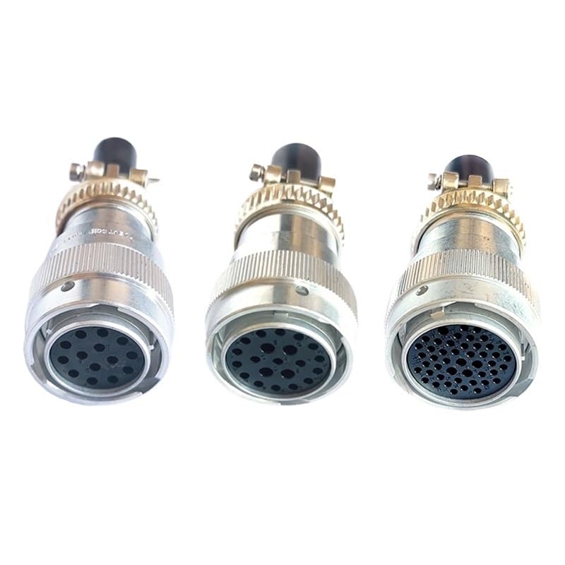 Set 14 21 47 Pin Aviation Plug Metal Strap Tail Clip Connector miniatura 2