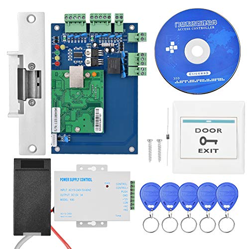 Panel De Control De Red Tcp Ip, Kit De Control De Acceso De Puerta De Red Tablero De Lector De Tarjetas De Acceso, 100 M De Distancia Máxima