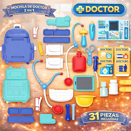 Recopilación de Juguetes de doctor comprados en linea. 18 Imagen adicional