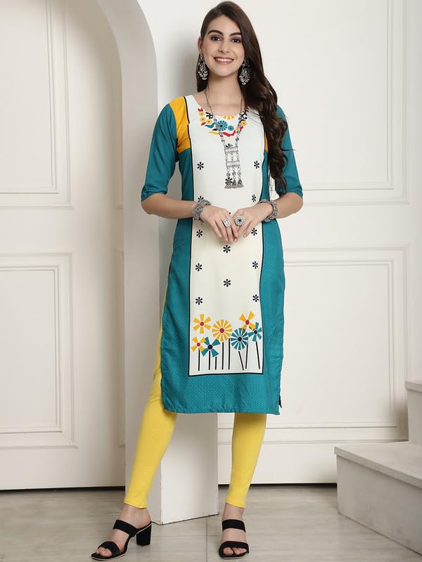 Image of Kurta for Women||Kurta||Casual Kurta|| Women's Kurta||New Fashionable Kurti ||Office Kurta for Women