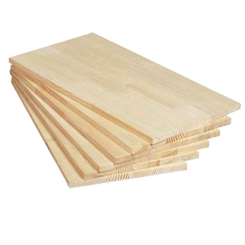 310x100mm Wooden Plate Model Wood Sheets DIY House Aircraft Craft 1mm-10mm Thickness (8,310mm x 100mm x 5mm)