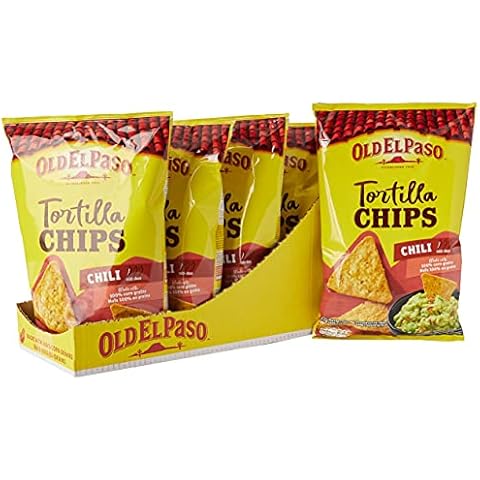 Old El Paso Gluten Free Chilli Tortilla Chips Cover
