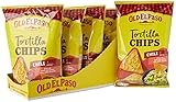 Old El Paso Gluten Free Crunchy Chilli Tortilla Chips 185g (Pack of 5)