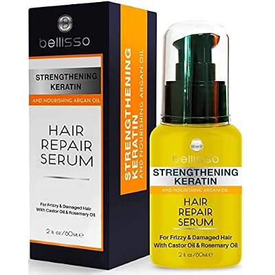 BELLISSO Keratin Enriched Shampoo and Keratin Hair Serum
