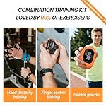 HICHOR Hand Grip Strength Tester Trainer - Strength Dynamometer for Fun Rechargeable Hand Exercising Device with Finger Exerciser and Stretcher Exercise Workout Equipment - Image 4