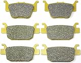 Front Rear Brake Pads for Honda Rincon 680 TRX680 Brakes FA FGA Gpscape Fourtrax 2006 2007 2008 2009 2010 2011 2012 2013 2014 2015 2016 2017 2018 2019 2020 2021 2022 2023 FA410 373 TRX700 24-26 MC0108
