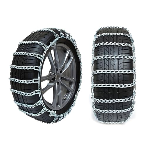 Cadenas de nieve para coche camión y SUV con diseño grueso contra barro 245