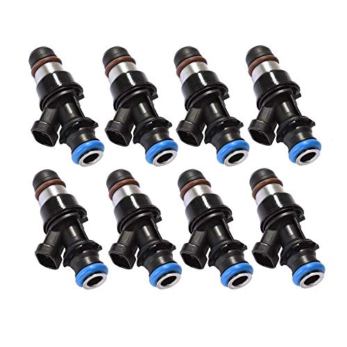 image for GELUOXI 8 Pcs Fuel Injector Kit For 2001-2007 GMC Sierra Chevy Chevrol