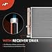A-Premium Air Conditioning A/C Condenser Compatible with Mazda CX-3 CX3 2016-2021 L4 2.0L, Replace# 88460WB001