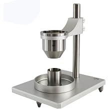 Flow Ability Tester, Hall Flowmeter Bulk Density Meter with 2.5 and 5 Mm Stainless Steel Funnel, for Metal Powder and Non-Metallic Powder