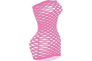 Enchanting Fishnet Symphony in Rose