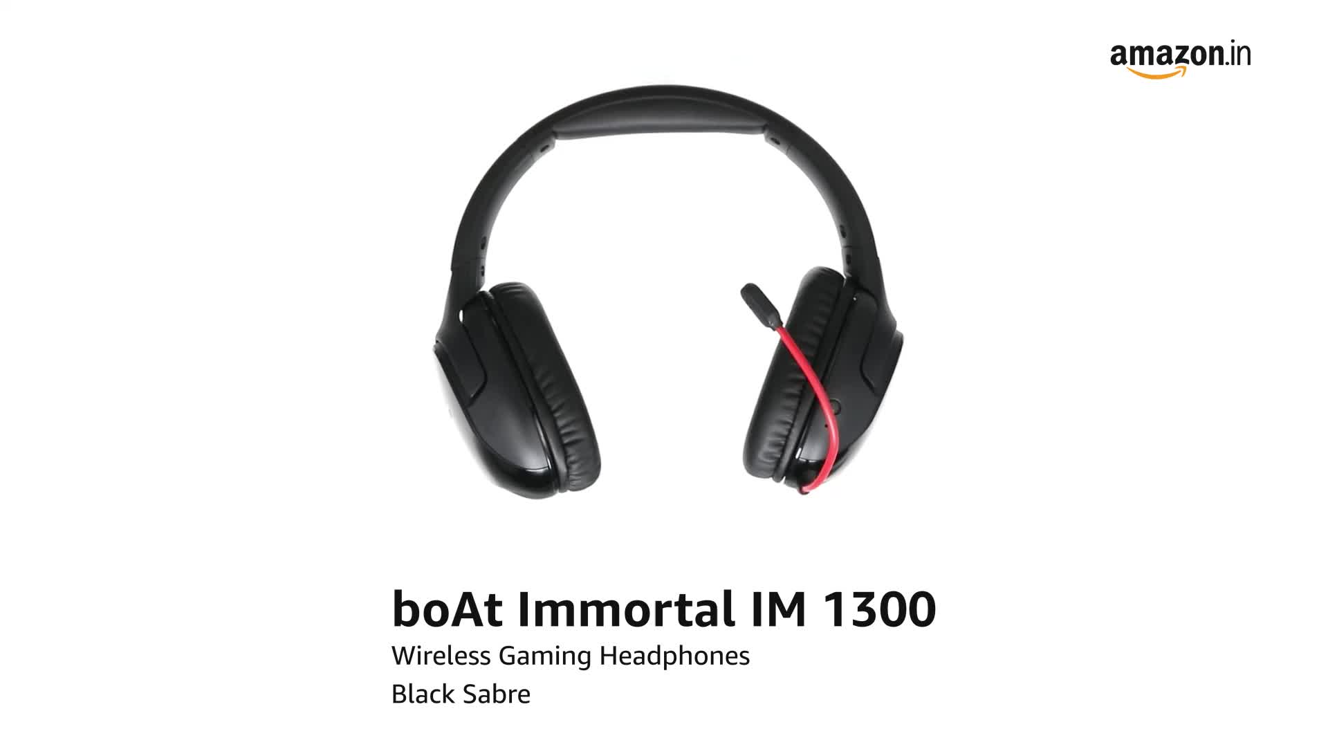 boAt Immortal Im 1300 Gaming Bluetooth 