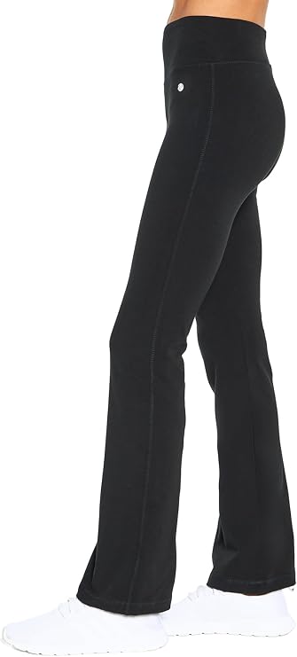 Bally Total Fitness Women's High Rise Tummy Control Bootleg Pant