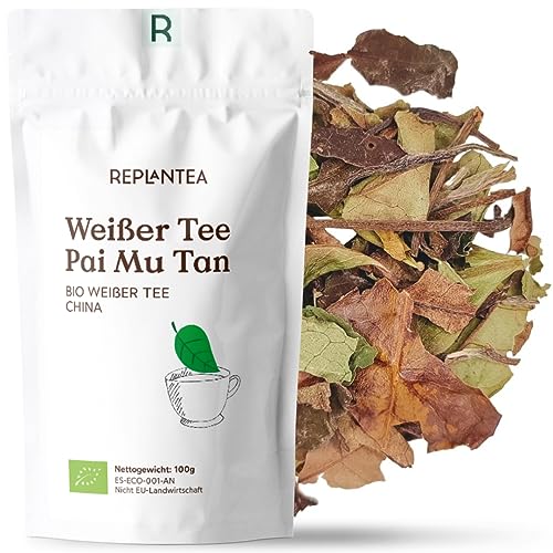 WEIßER TEE Pai Mu Tan Bio 50g | Bai Mu Dan Weisser Tee REPLANTEA®