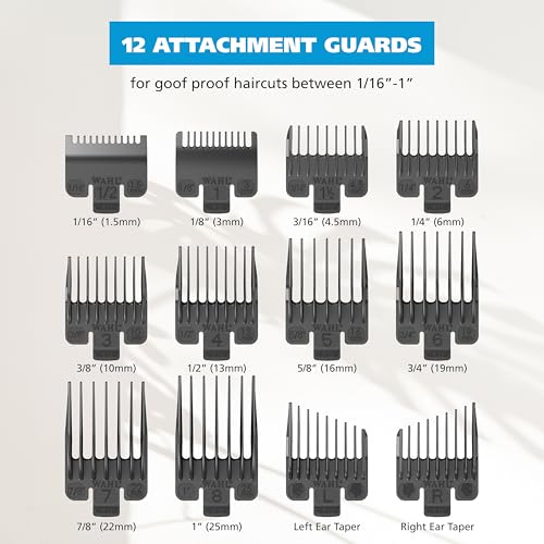 image for Wahl Clippers Home Pro Cordless Rechargeable Hair Clippers for Men wit