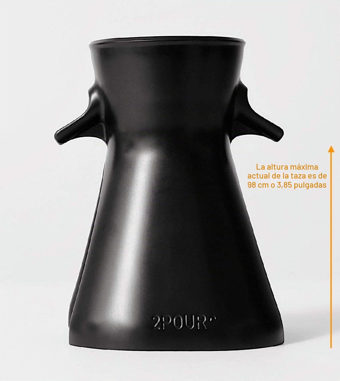El nuevo accesorio de doble prensa para la cafetera Aeropress®, cafetera Delter o Pourover (negro)