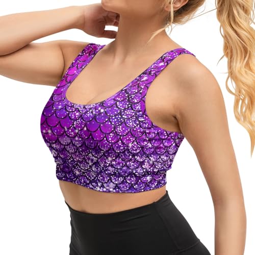 Image of Yoga top Women's Cheerleading Uniform Gym Outfit Running Crop Tops Yoga Shirts Casual Tank Top