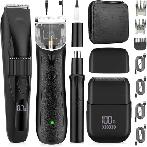 Professional 4 in 1 Hair Clippers for Men, Clippers and