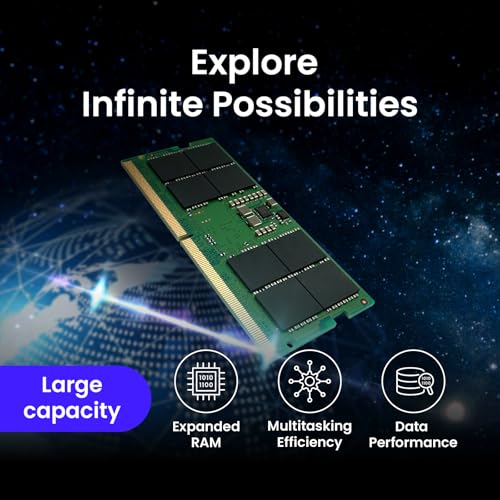 Image of MMOMENT MD-5S DDR5 SODIMM 16GB 5600Mhz (PC5-44800) Laptop Memory Module Ram (CL46, Non-ECC Unbuffered, 1.1V, 262 Pin)