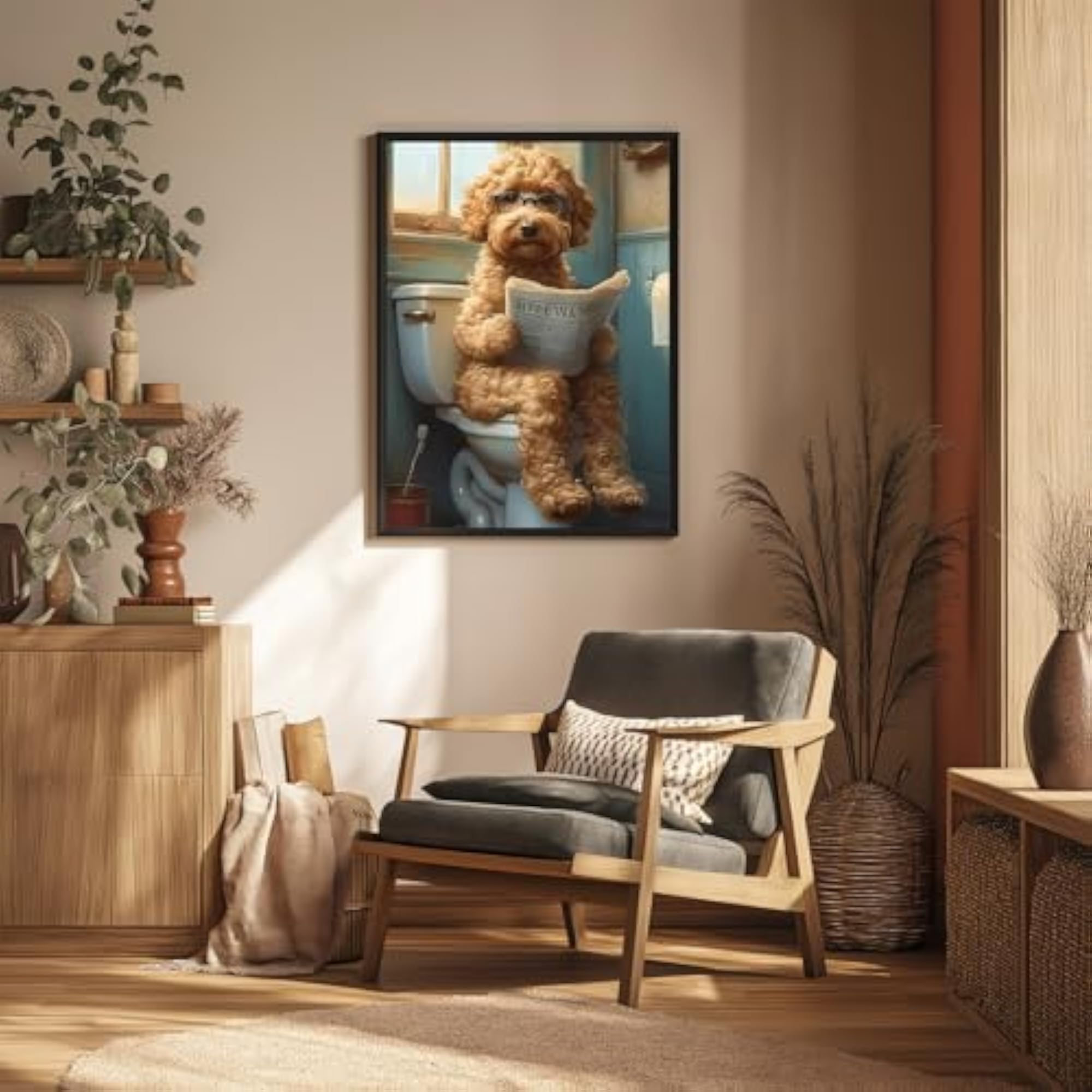 Cow Diamond Painting Kits for Adults, Bathroom Decor