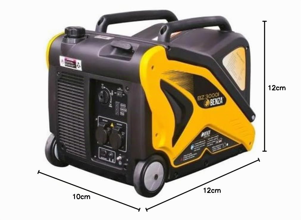 Benza BZ 3000 iS: Generador Inverter Silencioso y Eficiente con Potencia Controlada para Equipos Electrónicos
