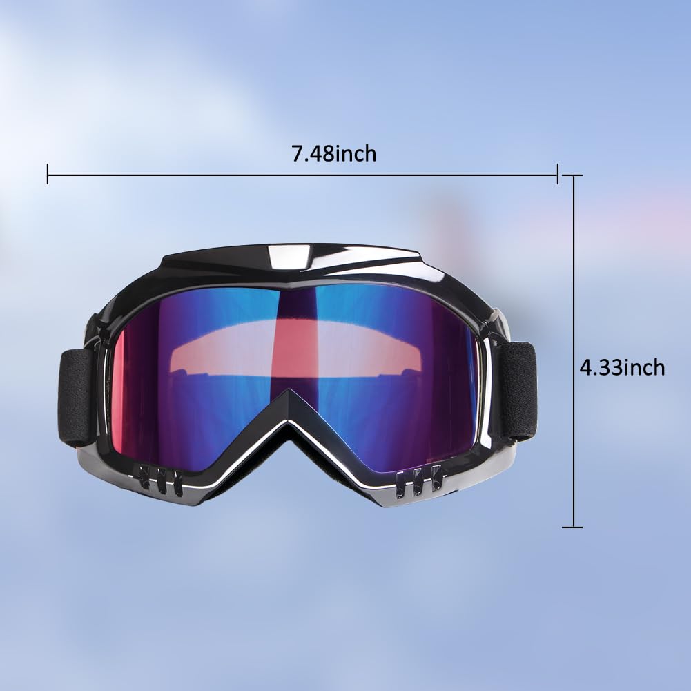 Gafas de motocross y cuatrimoto para hombres y mujeres (2 unidades)