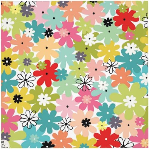 Nappe carrée bohème florale lavable pour protéger votre table de fête - 6