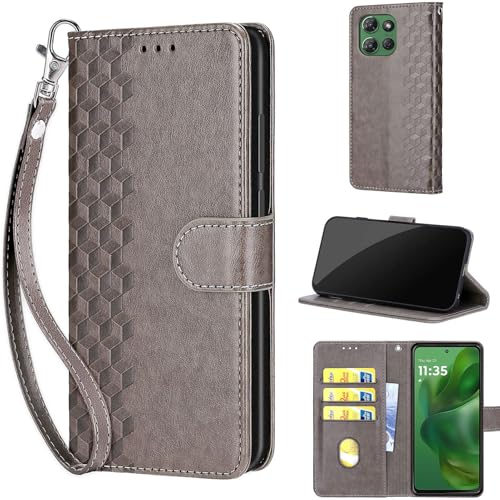 Protection portefeuille Motorola Moto G Power 2025 clapet magnétique support vidéo