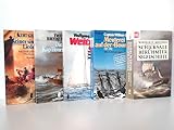 Konvolut aus 5 Taschenbücher: 1. Keiner singt ihre Lieder. Schicksale preußischer Windjammer. / 2. Die Kap-Hoorn-Saga. / 3. Weite See. Seesegler berichten. / 4. Meuterei auf der Bounty. /5. Schic - Wolfgang Fritz Brustat- Naval Kurt Gerdau u. a. Krauss 