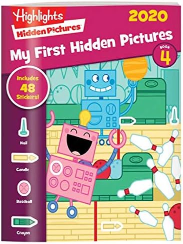 Highlights My First Hidden Pictures 2020 4-Book Set