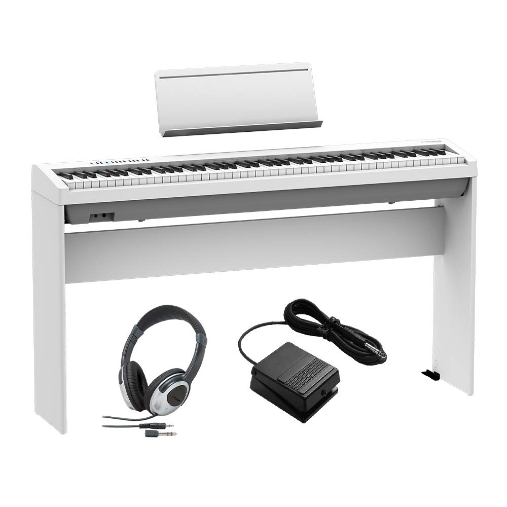 Amazon | Roland FP-30X WH 電子ピアノ 88鍵盤 専用スタンド