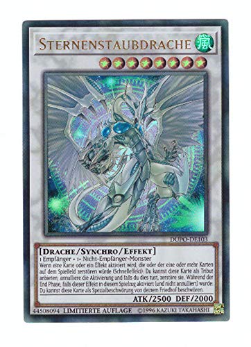 Preisvergleich Produktbild DUPO-DE103 Yugioh! Sternenstaubdrache Ultra Rare Limitierte Auflage deutsch