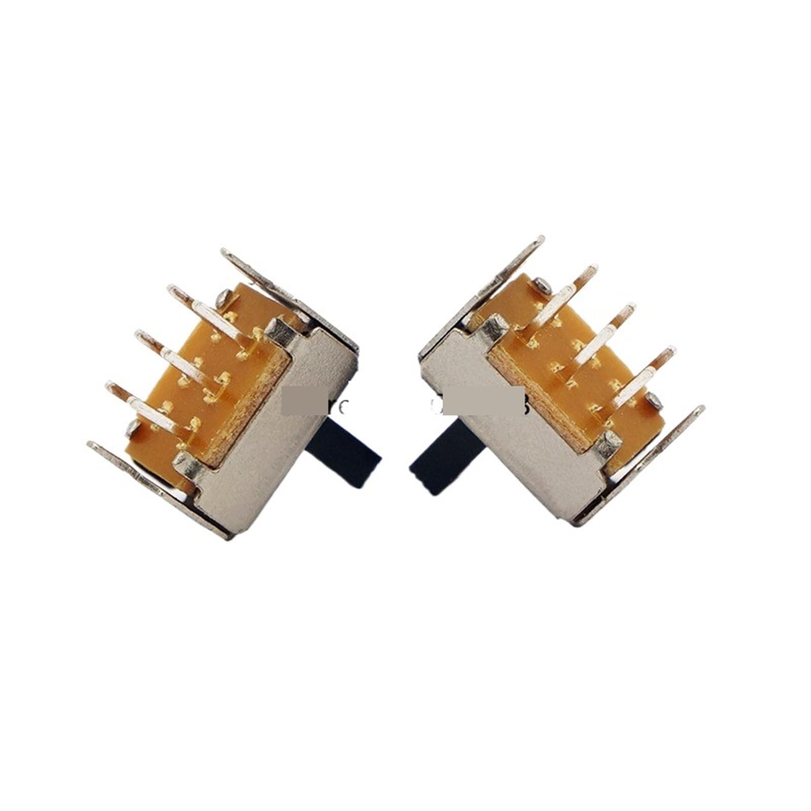 Commutateur glissière 2P2T SS-22E01 interrupteur DIP 6 pin vertical pour soudure PCB