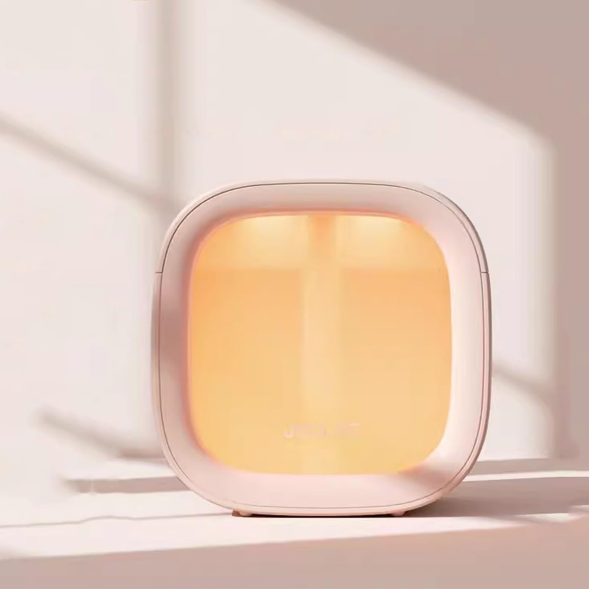 Humidificador de aire USB ultrasónico, humidificador personal de escritorio con luz nocturna, difusor de aceite esencial, portátil para el hogar, oficina, coche, viajes