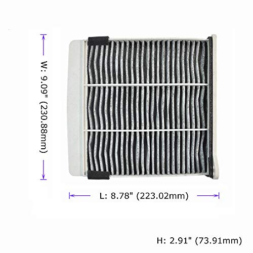 Potauto Map 1062C (Cf10746) Activated Carbon Car Cabin Air Filter Replacement For Mitsubishi Lancer Outlander #TOP1
