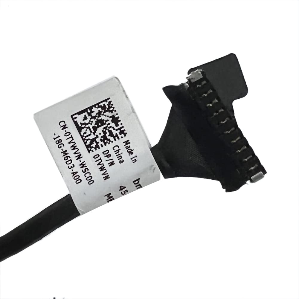 JINTAI Câble de Batterie pour Dell Latitude 5521 Precision 3561 bm156c 0TVWVN