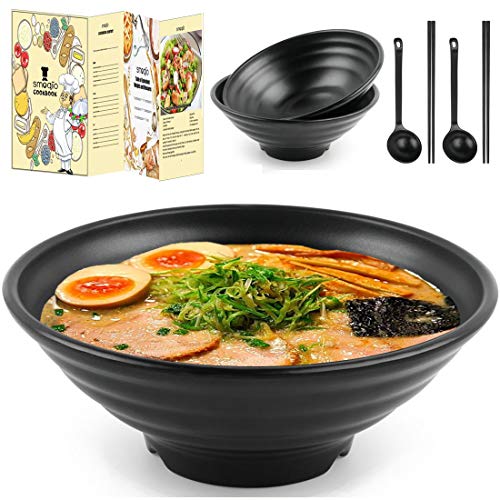 Juego de 2 cuencos Ramen, 6 piezas SMOQIO estilo japonés Cover