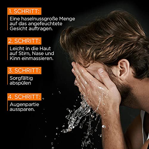 L'Oréal Men Expert Gesichtsreinigung für Männer, Erfrischendes und pflegendes Reinigungsgel mit Aufwach-Kick für Männer… - Image 6