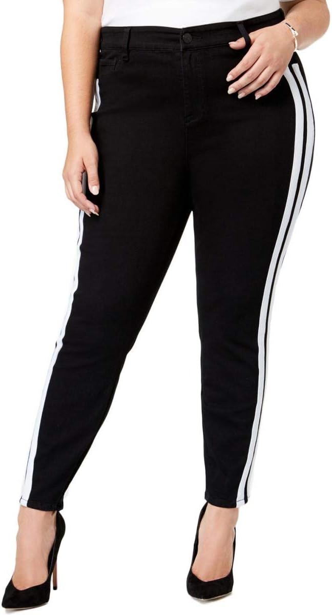 Celebrity Pink Womens Plus High Rise Skinny Jeans