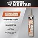 DAP Textured Mortar Premium Elastomeric Latex Filler & Sealant, Beige, 10.1 Oz (7079810081)