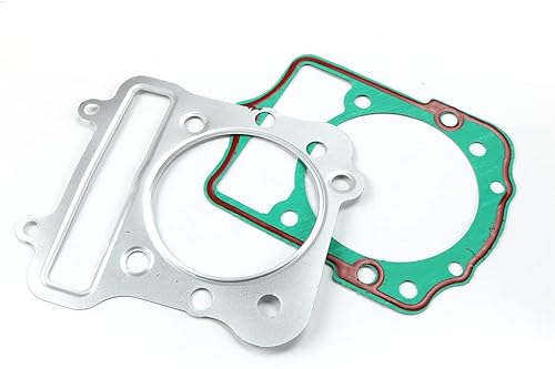 Miniatura 8 de Kit de pistón de cilindro de motor de aluminio fundido Junta para Kawasaki Bayou 300 KLF300B 89-2004