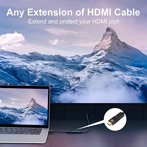 HDMI Coupler 8K macho a hembra para HDTV y PC miniatura 6