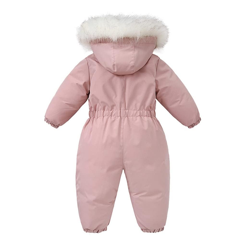 Neonate Ragazze Tute Da Neve Bambini Impermeabile Pagliaccetto Giacche Da Sci Tuta Ragazzi Snow Suit Baby Girl Baby Verolls Ragazze Tuta Per Neonate