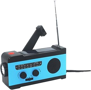 UKCOCO Mini Lanterna Mini Rádio Azul Mini Power Bank Tocha Tocha Externa Rádio Mini Lanterna Gravador Externo Tocha Manual